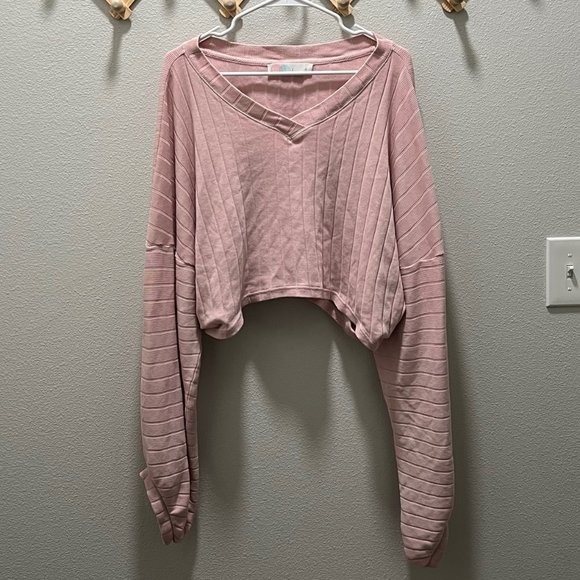 Free People Sweaters - Free People Beach Cropped Sweater